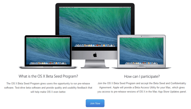OS X Beta Seed Program