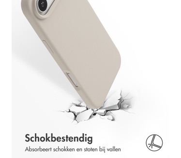 Accezz Liquid Silicone Backcover met MagSafe