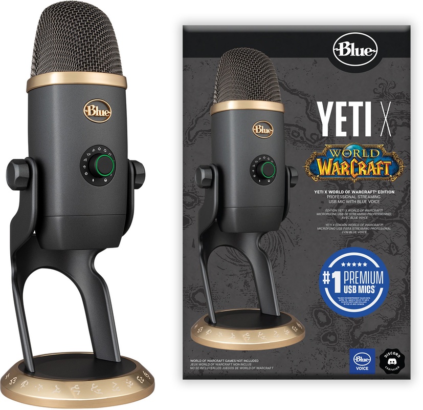 Blue Microphones Yeti X World of Warcraft Edition - Kenmerken - Tweakers