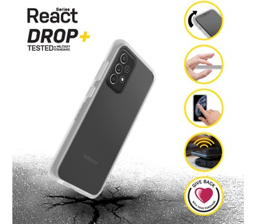 Otterbox React Series voor Samsung Galaxy A52/A52 5G, transparant - Geen retailverpakking