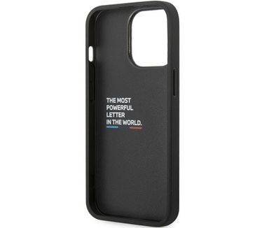 BMW M Tricolor Back Case voor Apple iPhone 14 Pro (6.1") - Grijs Grijs