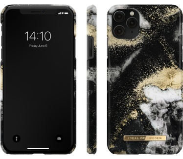 iDeal of Sweden Black Galaxy Marble (iPhone 11 Pro Max) Geel