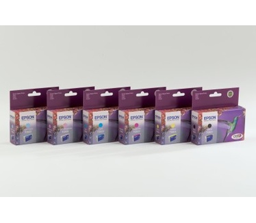 Epson Singlepack Black T0801 Claria Photographic Ink