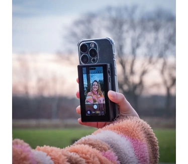 Mojogear VS4 Touchscreen Selfie Vlog Monitor - Zwart