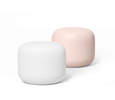 Google Nest Wifi Router + Point (Roze)