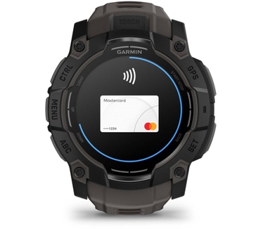 Garmin Instinct 3, 50mm, AMOLED, Zwart (Zwart)