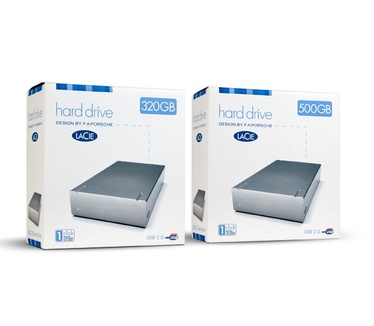 LaCie Porsche Harddrive (box)