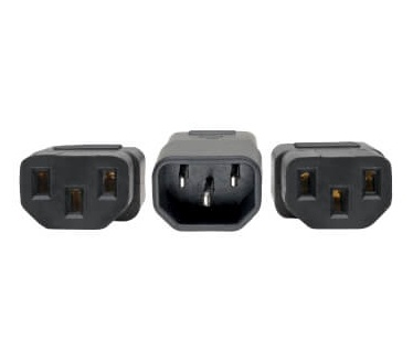 Tripp-Lite P004-18N-2C13 Zwart