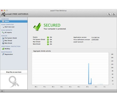 avast! Free Antivirus for Mac screenshot