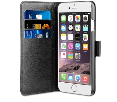 BeHello iPhone 6 Plus / 6S Plus Wallet Case Black