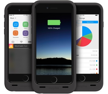 Mophie Space Pack 32GB Apple iPhone 6 Black