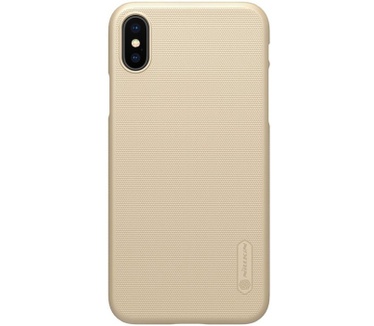 Nillkin Frosted Shield HardCase - iPhone XS Max (6.5'') - Goud  Goud