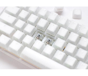 Ducky One 3 SF Aura, clear keycaps, MX Red, Qwerty US, Wit