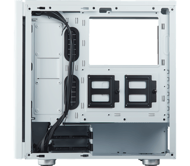 Corsair Carbide Series 275R Tempered Glass White