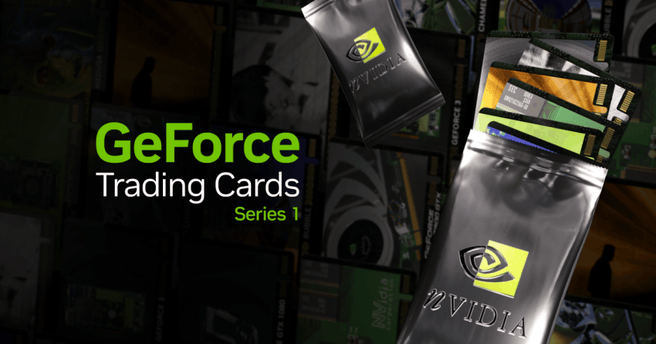Nvidia Geforce trading cards