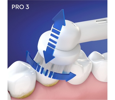 Oral-B Oral-B Pro 3 - 3500 - Witte Elektrische Tandenborstel Ontworpen Door Braun