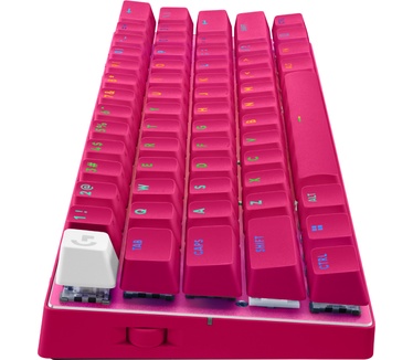 Logitech PRO X 60 Lightspeed, GX Optical Tactile, Qwerty US, Roze