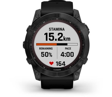 Garmin fēnix 7X Sapphire Solar Zwart (Zwart)