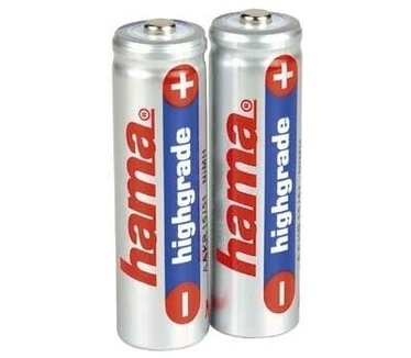 Hama NiMH Battery 2x AA (Mignon - HR 6) 1,2 V/1300 mAh