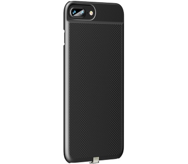 Usams Wireless Charging BackCover - iPhone 6/6S/7 (4,7") - Zwart  Zwart