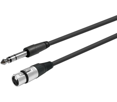 VivoLink PROAUDXLRFJACKS1 Zwart