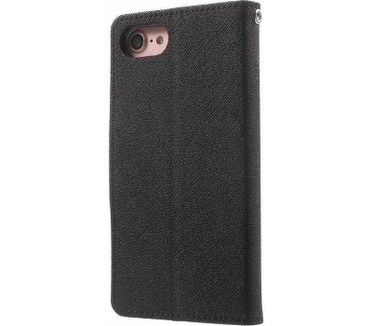 Mercury Fancy Diary WalletCase Apple iPhone 6/6S (4.7'') - Zwart Zwart