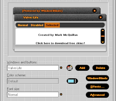 WindowBlinds 4.51 screenshot