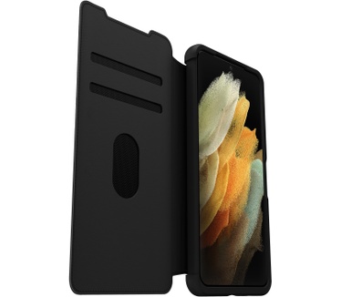 Otterbox Strada Folio Series voor Samsung Galaxy S21 Ultra 5G, zwart
