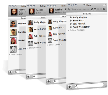 Trillian for Mac 1.0 build 106 alpha screenshot