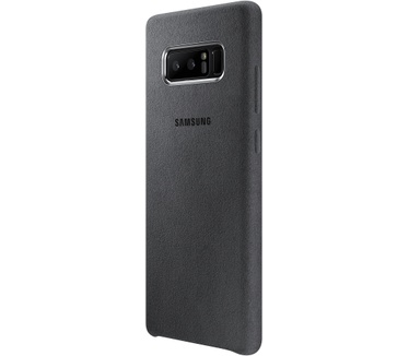 Samsung Galaxy Note 8 Alcantara leather cover (Galaxy Note 8) Grijs