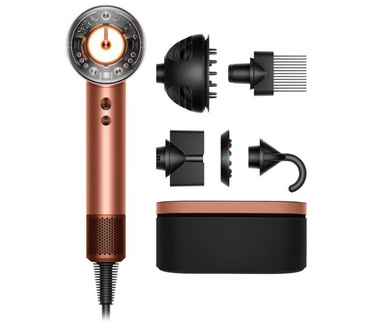 Dyson Supersonic Nural Curly+Coily - Föhn - Amber Silk/Pink Champagne