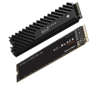 WD Black NVMe SSD SN750 500GB