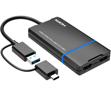 Microconnect MC-USB3.1CHDMIX2-2IN1