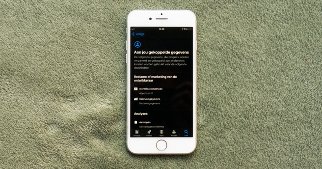 iOS privacylabels