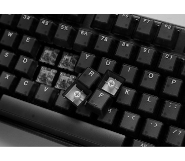 Ducky One 3 TKL Aura, RGB, clear keycaps, MX Red, Qwerty US, Zwart