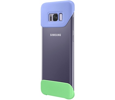 Samsung Galaxy S8 Plus 2Piece Cover - Blauw/Groen