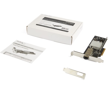 Startech.com 1 port PCI Express 40G QSFP+ Netwerkkaart, Intel XL710 Open QSFP+ Converged Adapter, PCIe 40 Gigabit Ethernet Server NIC, 40GbE Glasvezel LAN Kaart, Dell PowerEdge HPE ProLiant