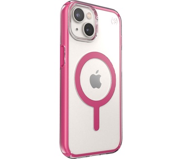 Speck Presidio Perfect Clear Geo + MS Apple iPhone 14 Clear/Digital Pink