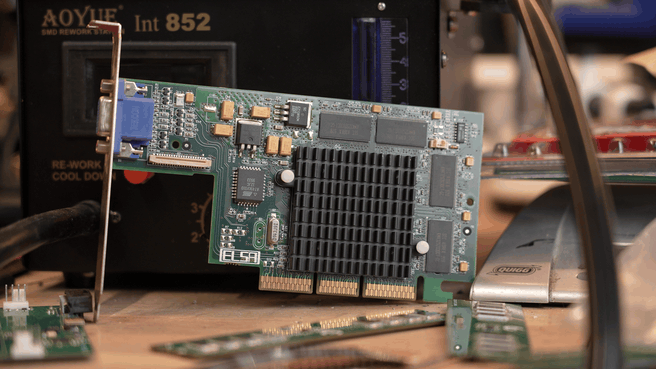 Een GeForce 256-videokaart van de fabrikant ELSA. Bron: Tweakers