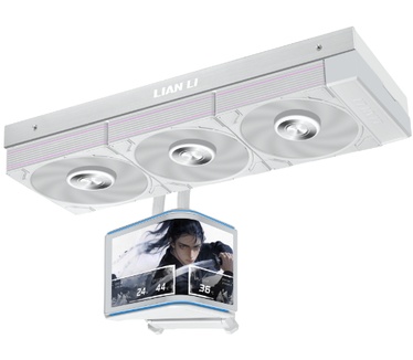 Lian Li HydroShift II OLED Curved 360 P28 White