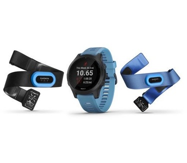 Garmin Forerunner 945 Triathlon bundel Zwart (Blauw)