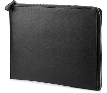 HP Elite 13.3 Black Leather Sleeve Zwart