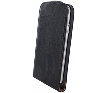 Mobiparts Mobiparts Vintage Flip Case Samsung Galaxy S4 Black