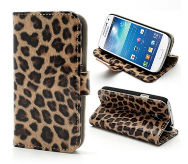 Kees KEES Luipaard Print Portemonnee Hoesje Galaxy S4 Mini