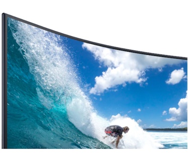 Samsung C24T550FDU Zwart