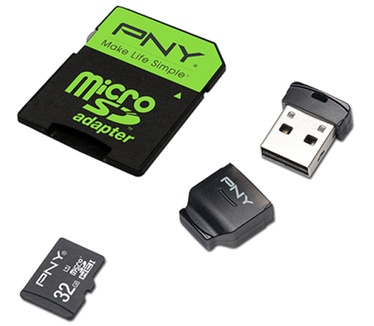 PNY MicroSD High Performance Kit 32GB