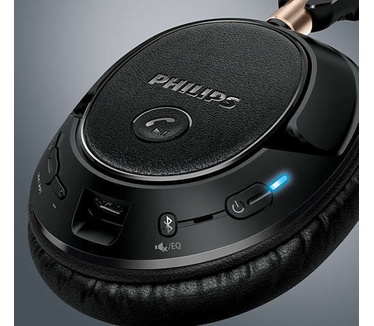 Philips SHB7250 - Draadloze over-ear koptelefoon - Zwart (Zwart)