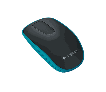 Logitech T400 Zone Touch Mouse (Blauw)