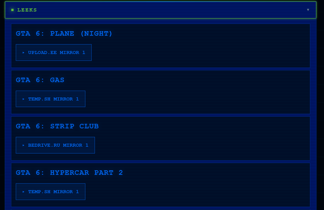GTA-leaks