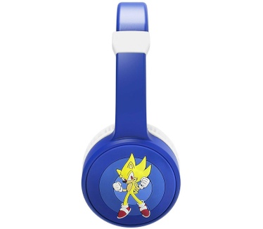 Energy Sistem LOL&Roll Super Sonic Kids Bluetooth hoofdtelefoon (draadloze kinderhoofdtelefoon Music Share, Bluetooth 5.1-technologie, 85 dB volume limiet, microfoon) - Sonic Blue
